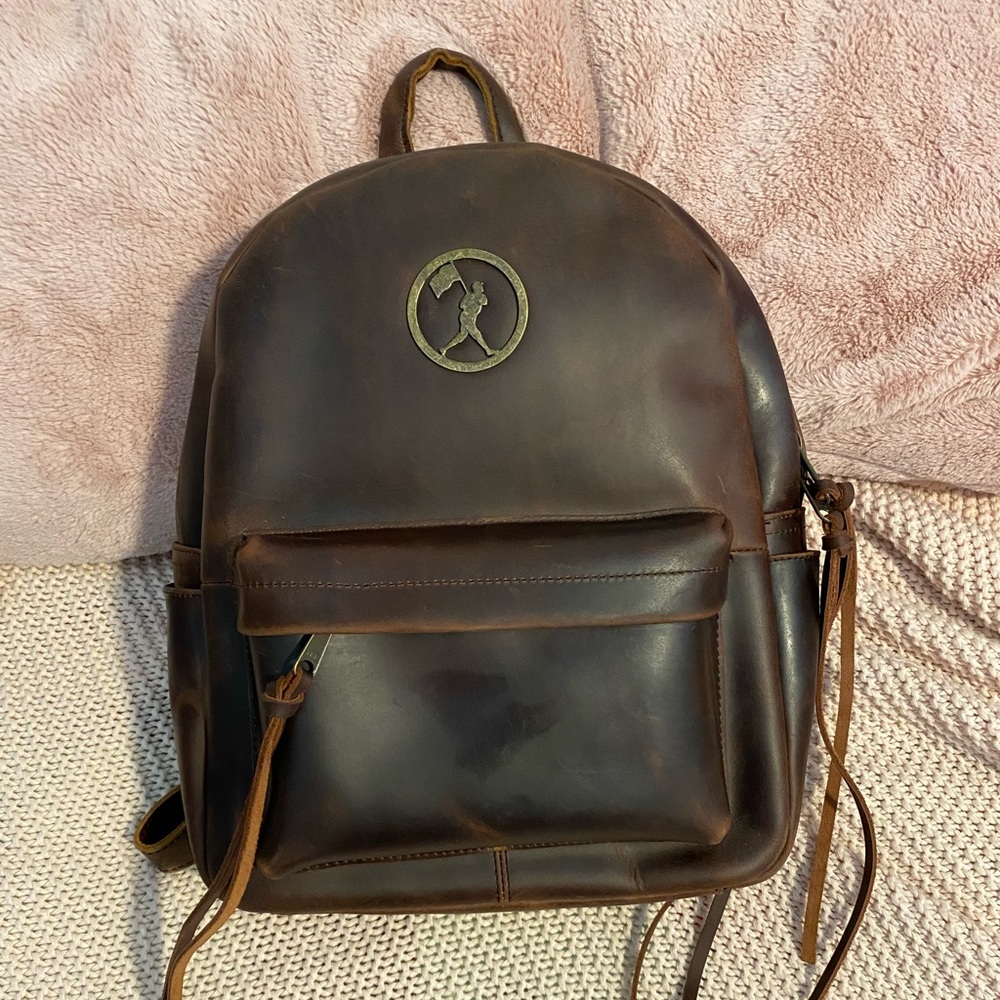 Baseballism Glove Leather Backpack Bag